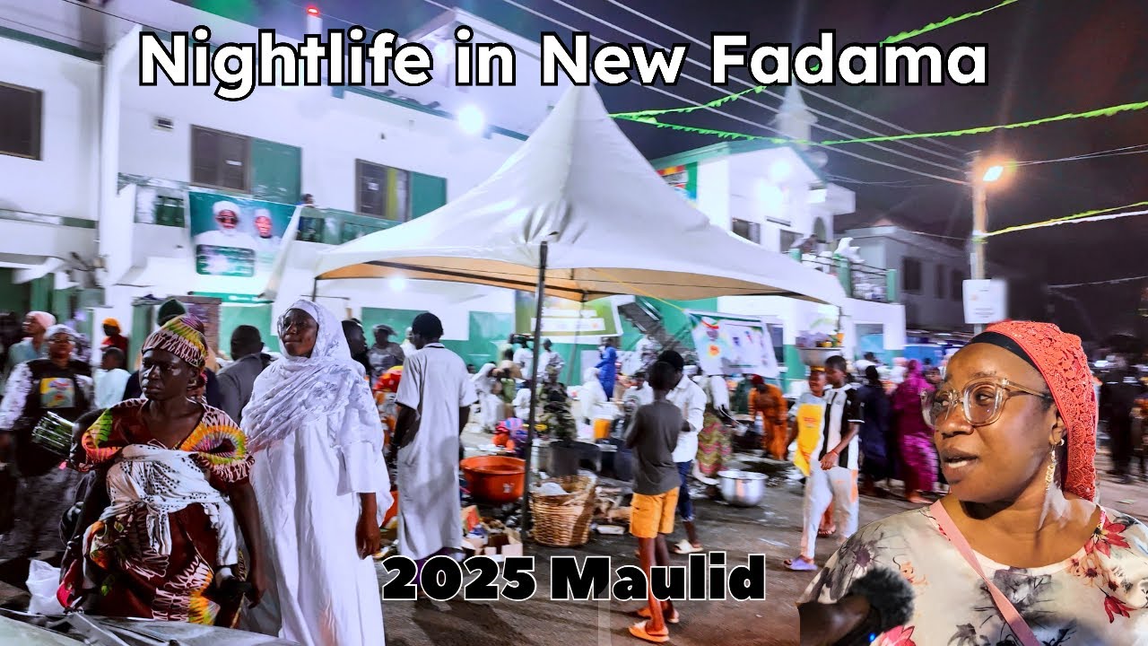 2025 МАУЛИД В ФАДАМА АККРА | НОЧНАЯ ЖИЗНЬ ГАНЫ