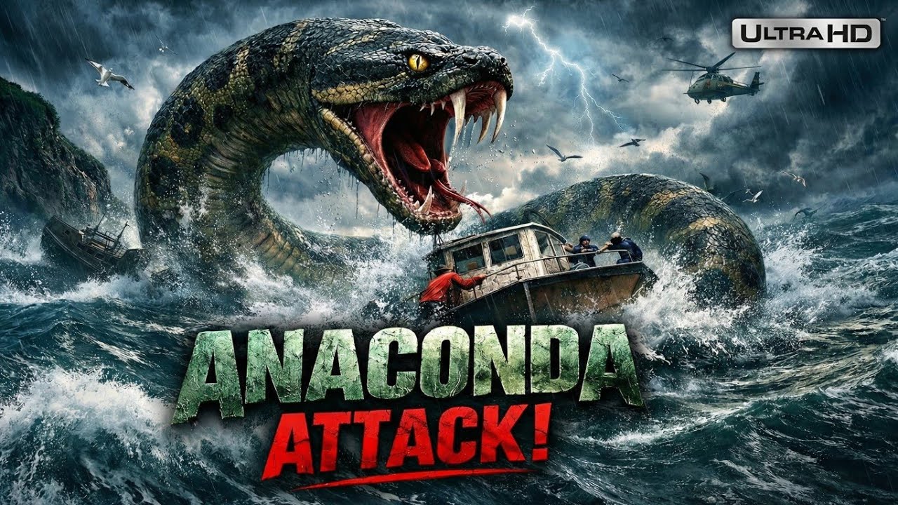The team entered the Anaconda's forbidden jungle and woke up the monster! | Giant Anaconda | ...
