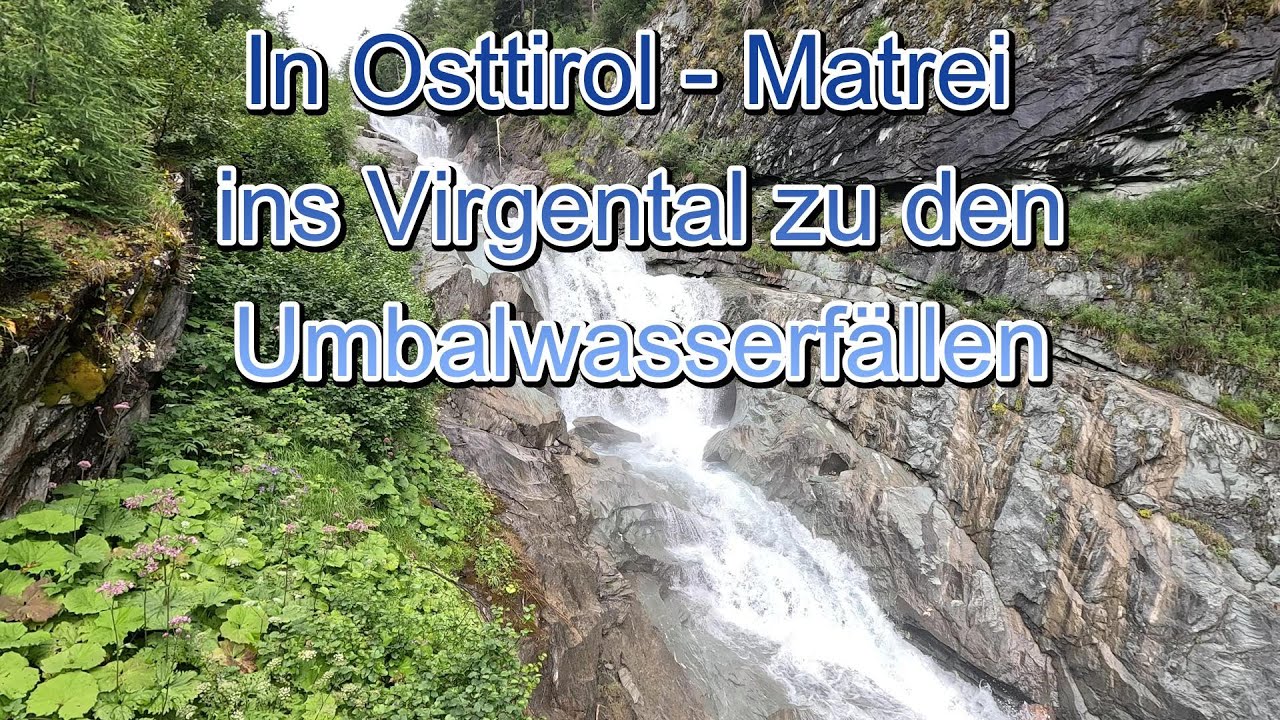 Auf dem Natur   Kraft   Weg der Umbalfälle im Virgental Juli 2025