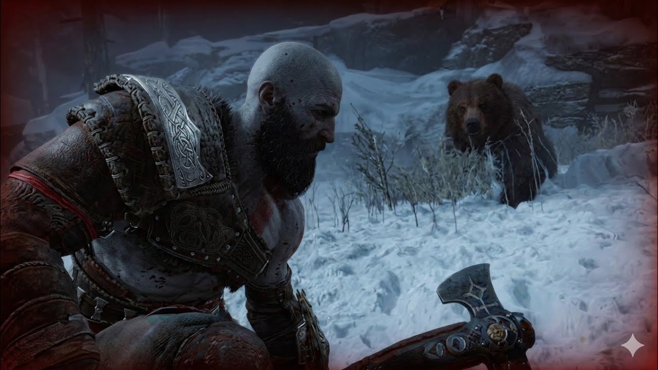 Битва с боссом Атреусом в God of War Ragnarok — Кратос против Бьорна
