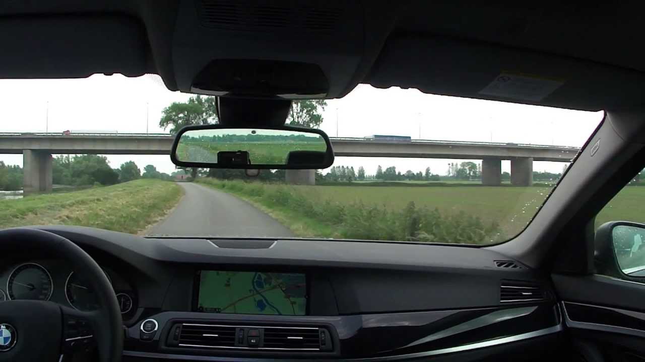 The co-drivers view: Deventer river IJssel