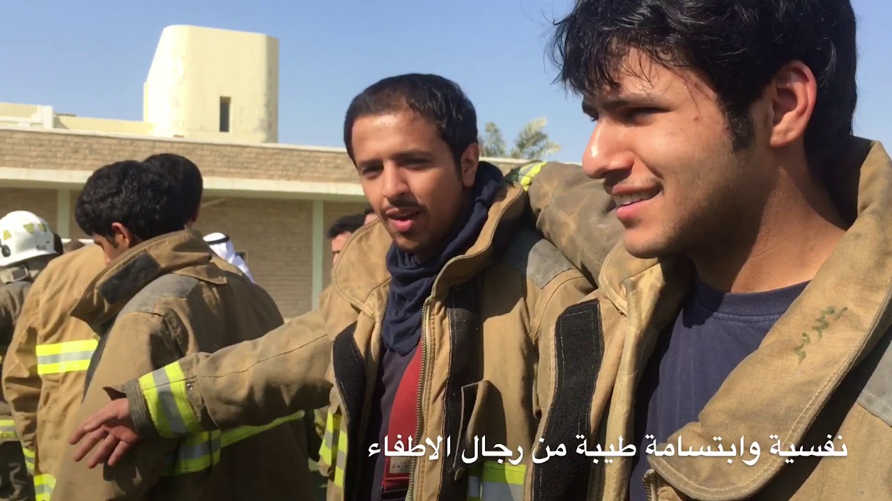 الإخلاء الوهمي بالتعاون مع مركز مبارك الكبير للإطفاء