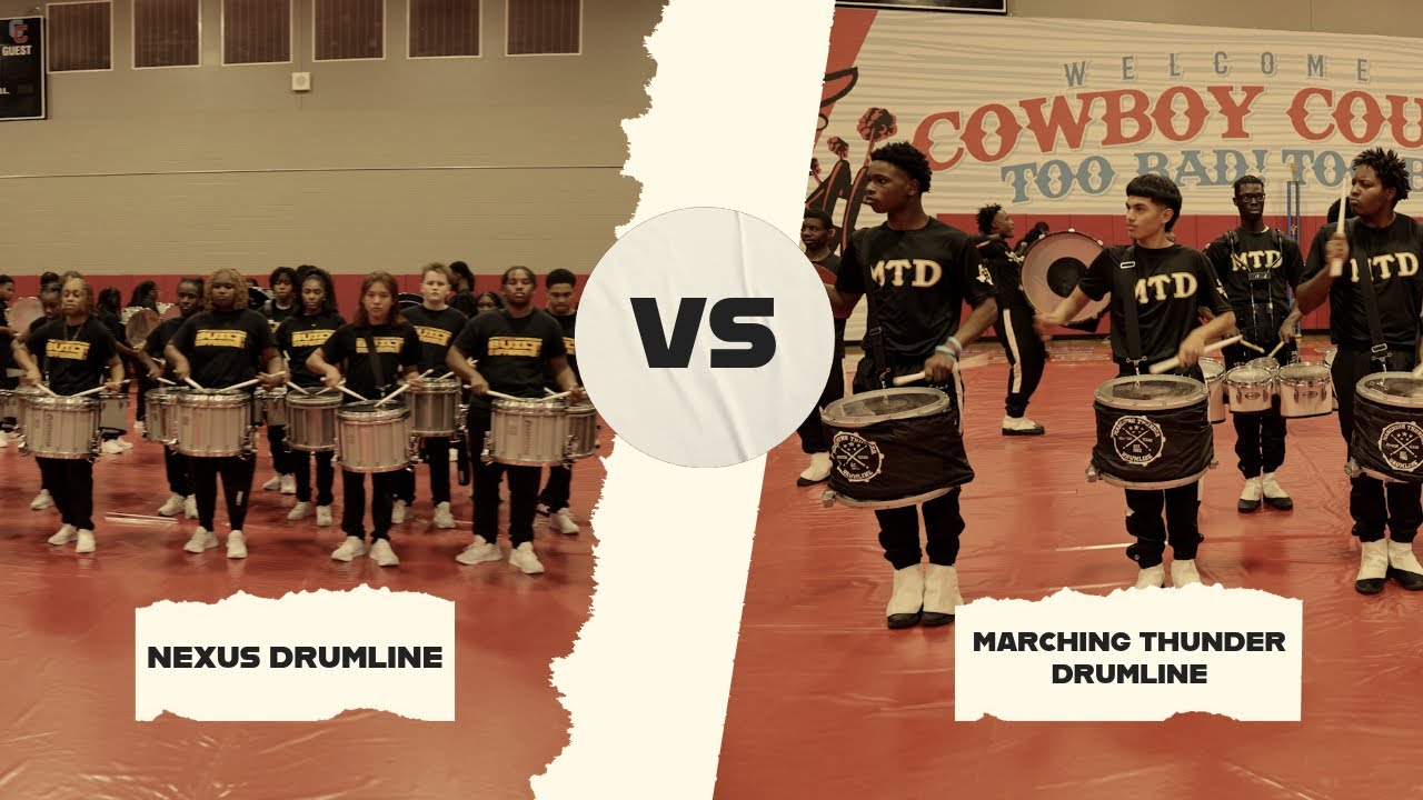 NeXuS Drumline VS Marching Thunder Drumline 2025 at 4th Annual Clash of the Drumlines #drumline