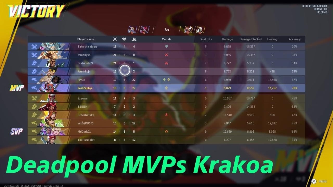 Deadpool MVPs Krakoa: Marvel Rivals_20260121231100