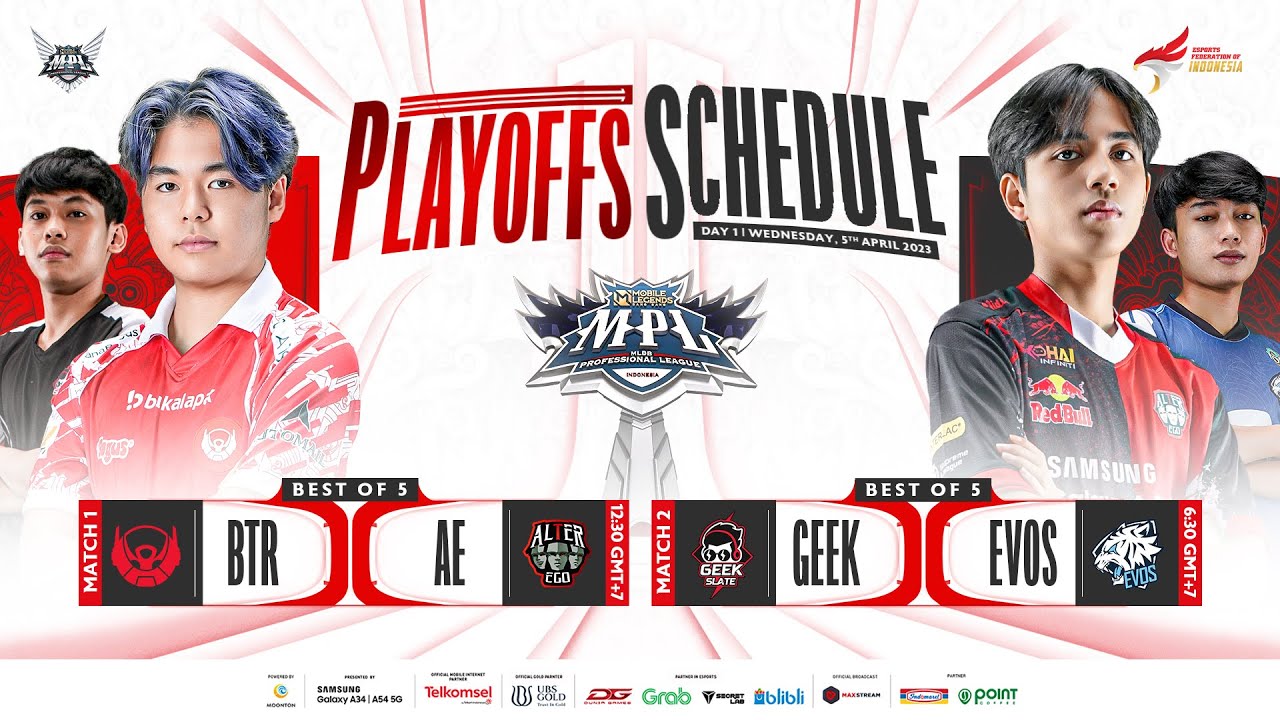 [LIVE] PLAYOFFS MPL ID S11 | Day 1 🔥