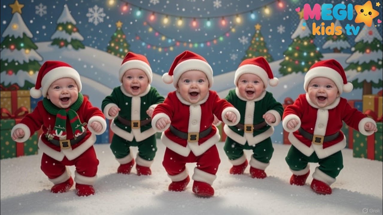 Jingle bell 🧑‍🎄🎄Christmas Song for kids | Kids & Toddlers Dance | Nursery Rhymes