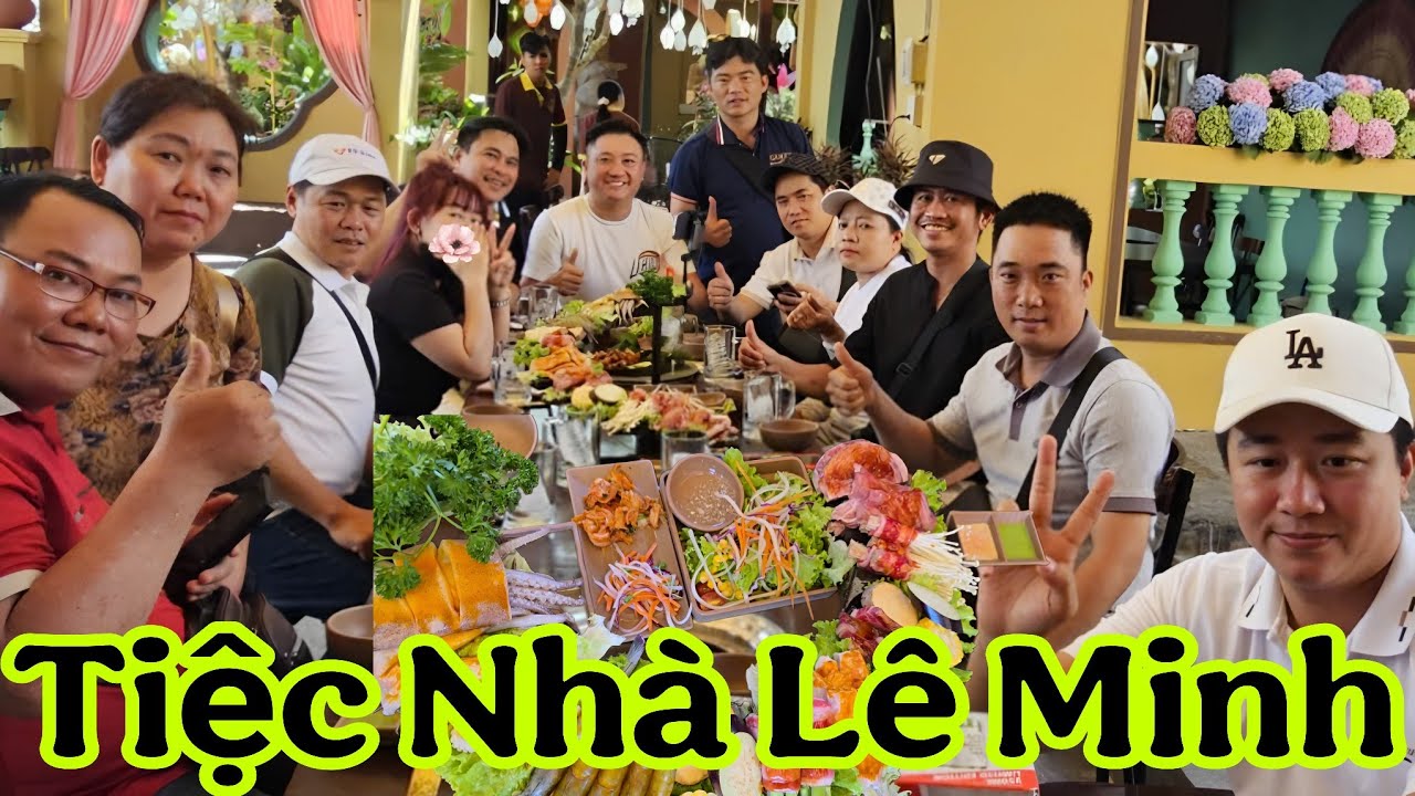 Quá Vui: Tiệc Nhà Lê Minh cùng Hồng Ny và AE Yutup NS5 quá vui, BS Huy Lê cười xỉu