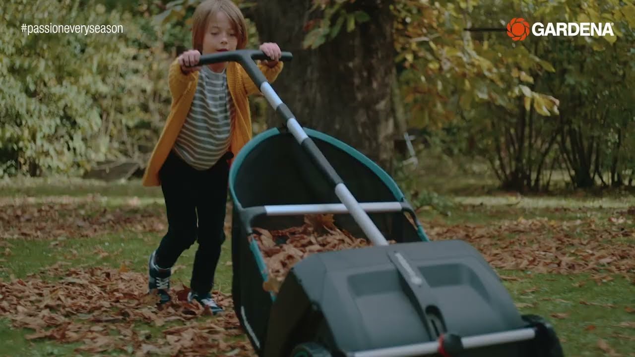 The GARDENA Lawn & Leaf Collector - Effortless Yard Cleanup