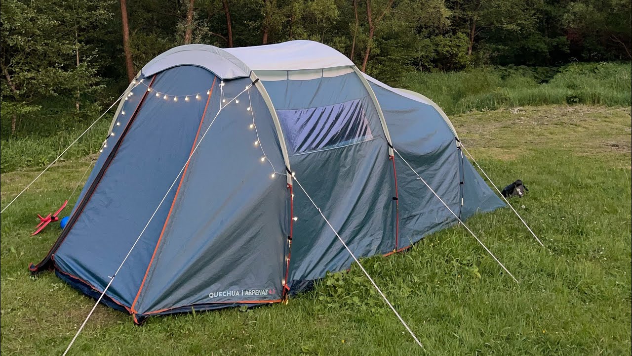 Camping Karpathian Mountains (Quechua Arpenaz 4.1)