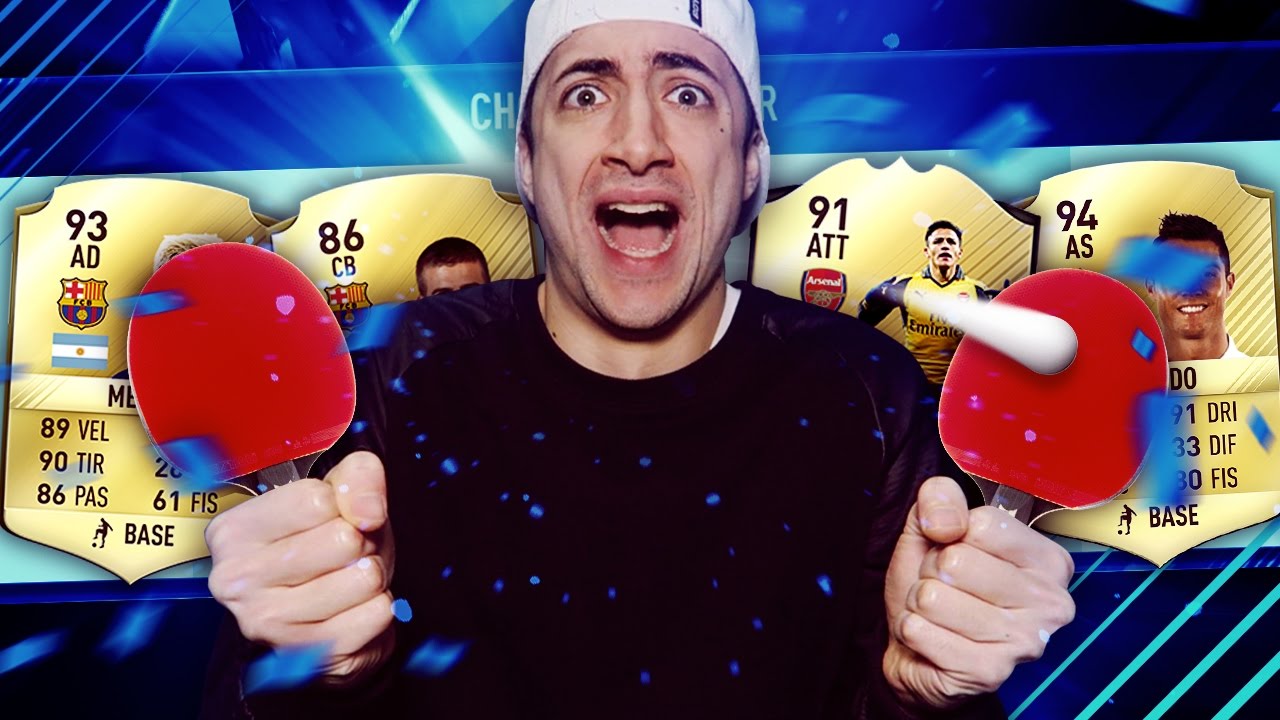 PING PONG DRAFT CHALLENGE !!! - IL MIO DRAFT PIÙ BELLO !!! (FIFA 17)