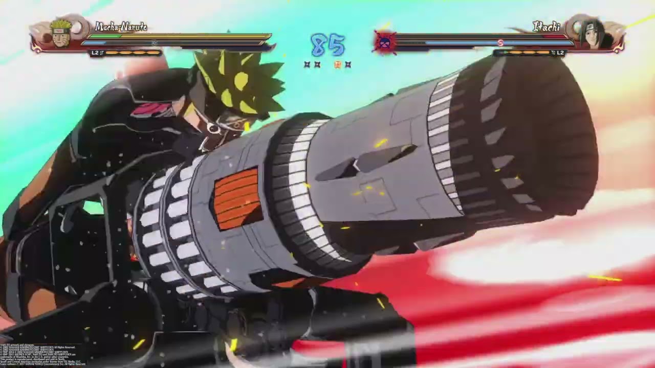 Naruto Shippuden Ninja Storm 4 : Mecha Naruto vs Itachi (CPU vs CPU)
