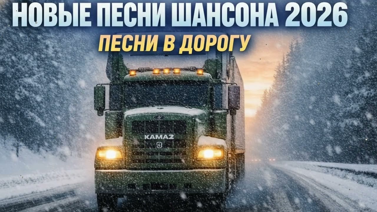🔥 Русский шансон 2026 🚚💔 Новые хиты – Мама, прости меня, песни для души