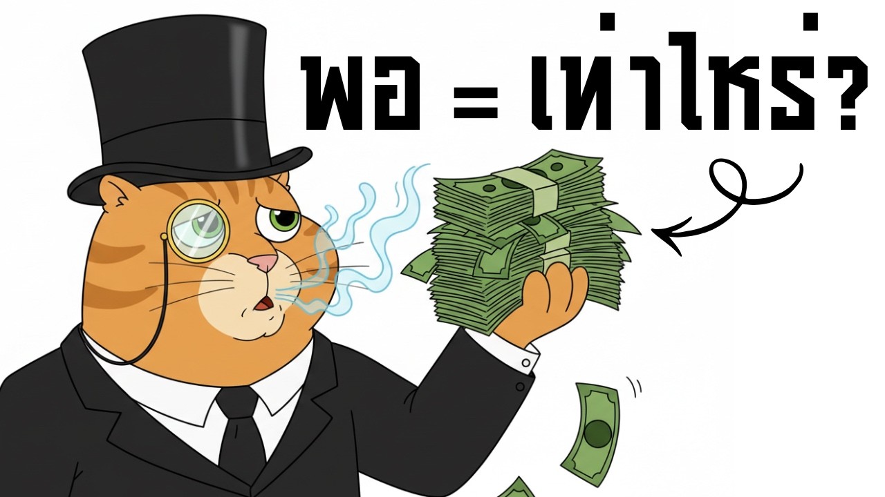 คำว่า “พอ” ของคุณ… มันราคาเท่าไหร่กันแน่?