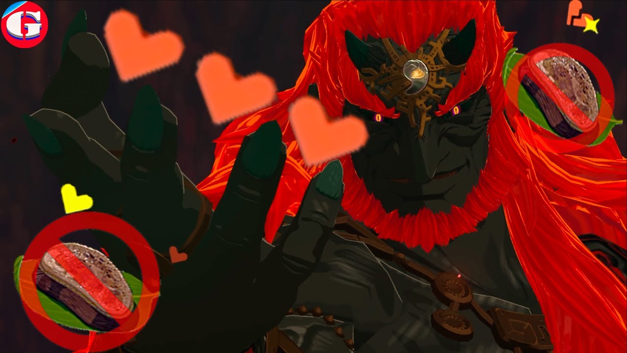 Derrotando a Ganondorf con solo 3 corazones // Zelda Tears Of The Kingdom