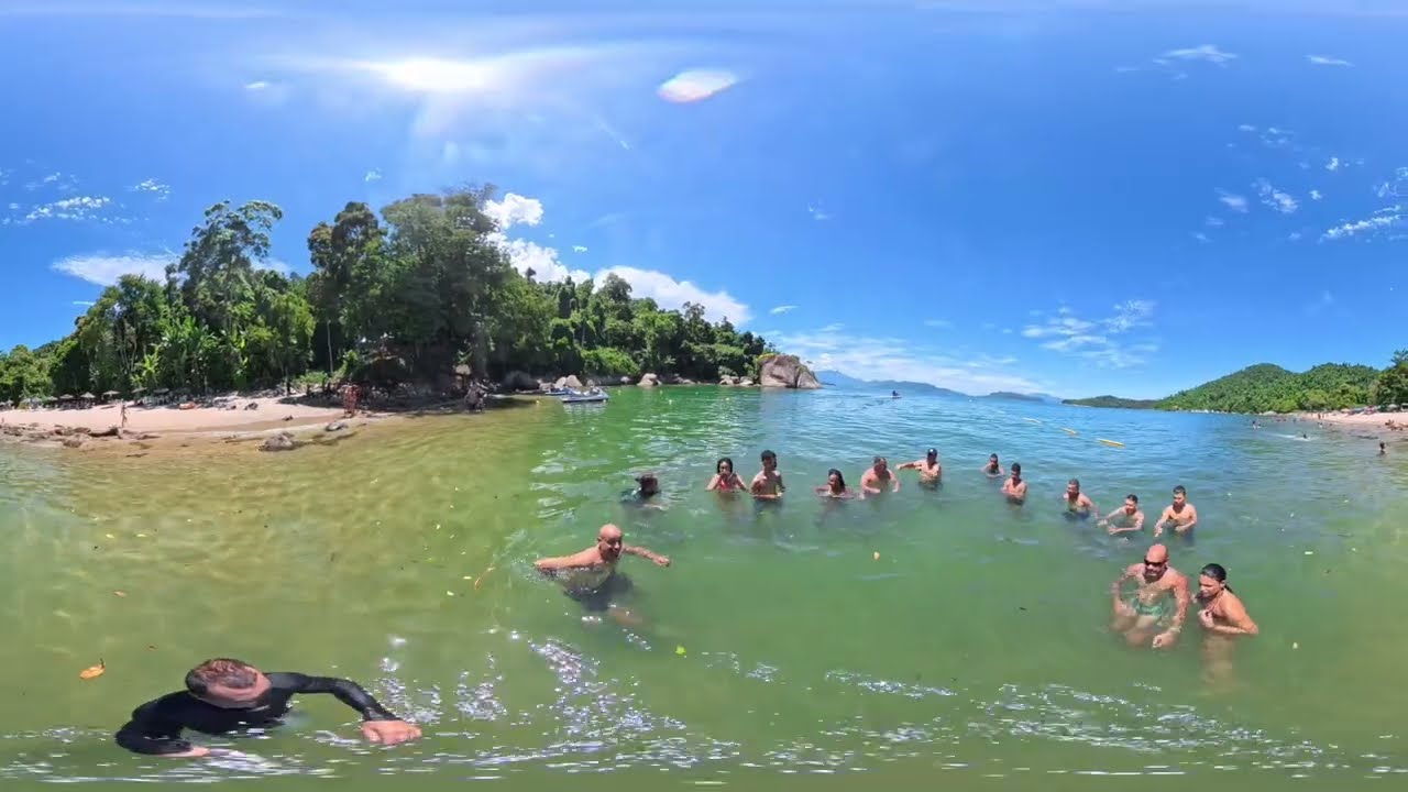 Passeio Praia do Laboratório 08/03/26 video em 360