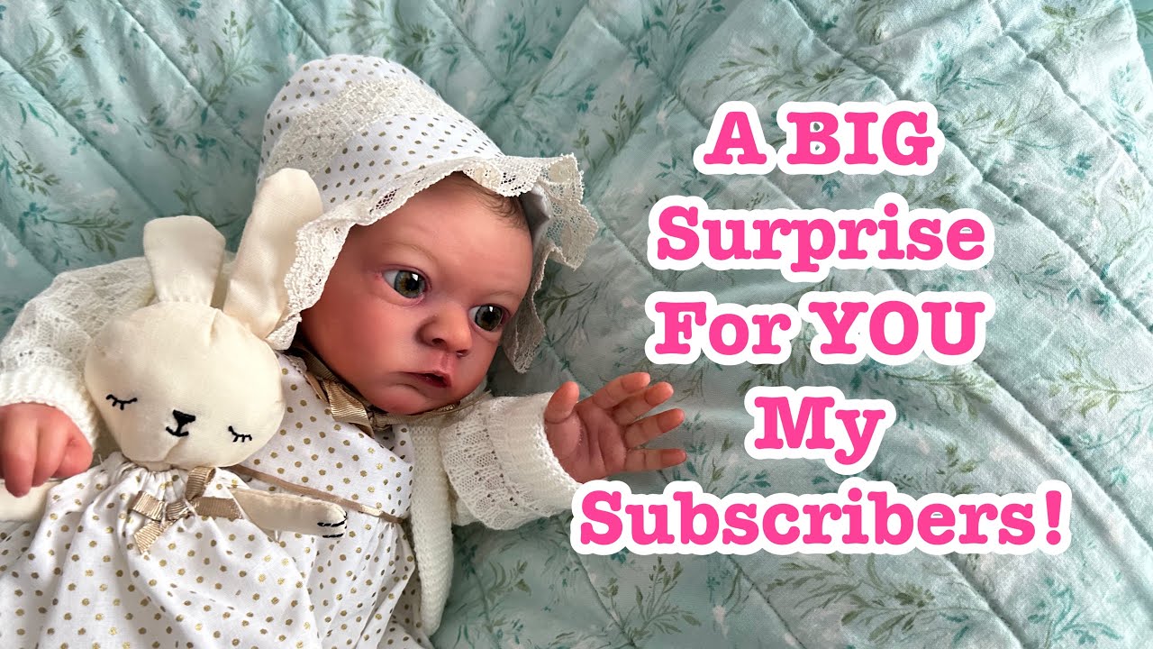 A Big Surprise For YOU My Subscribers And My Reborn Doll Channel Plans For 2025!