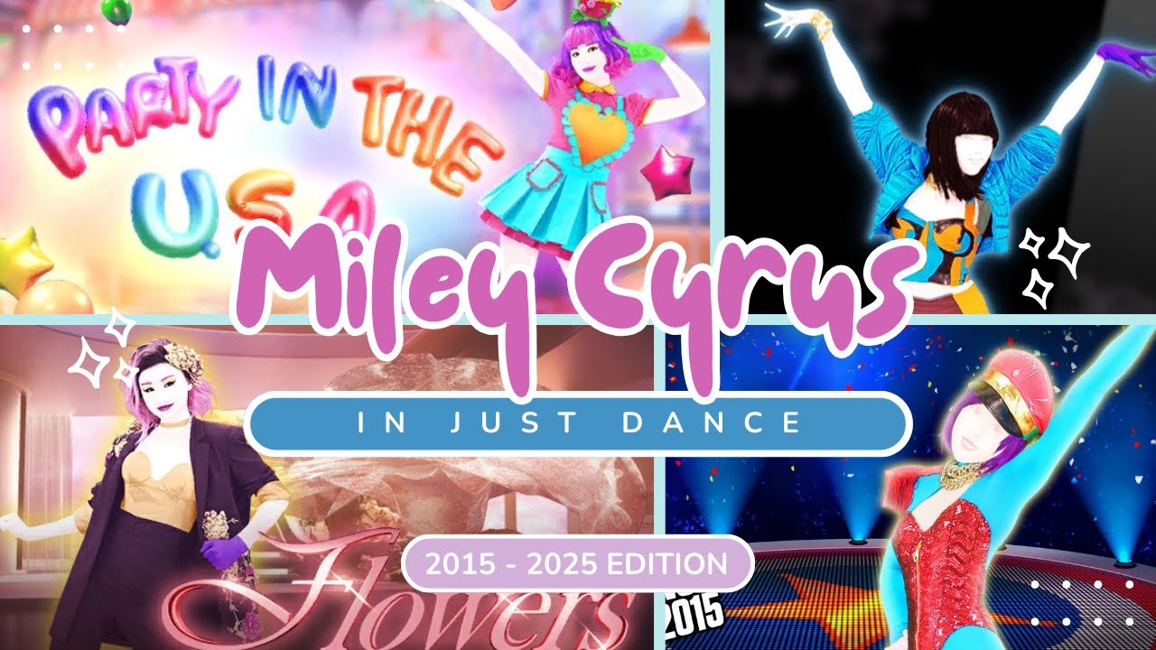 Miley Cyrus in Just Dance