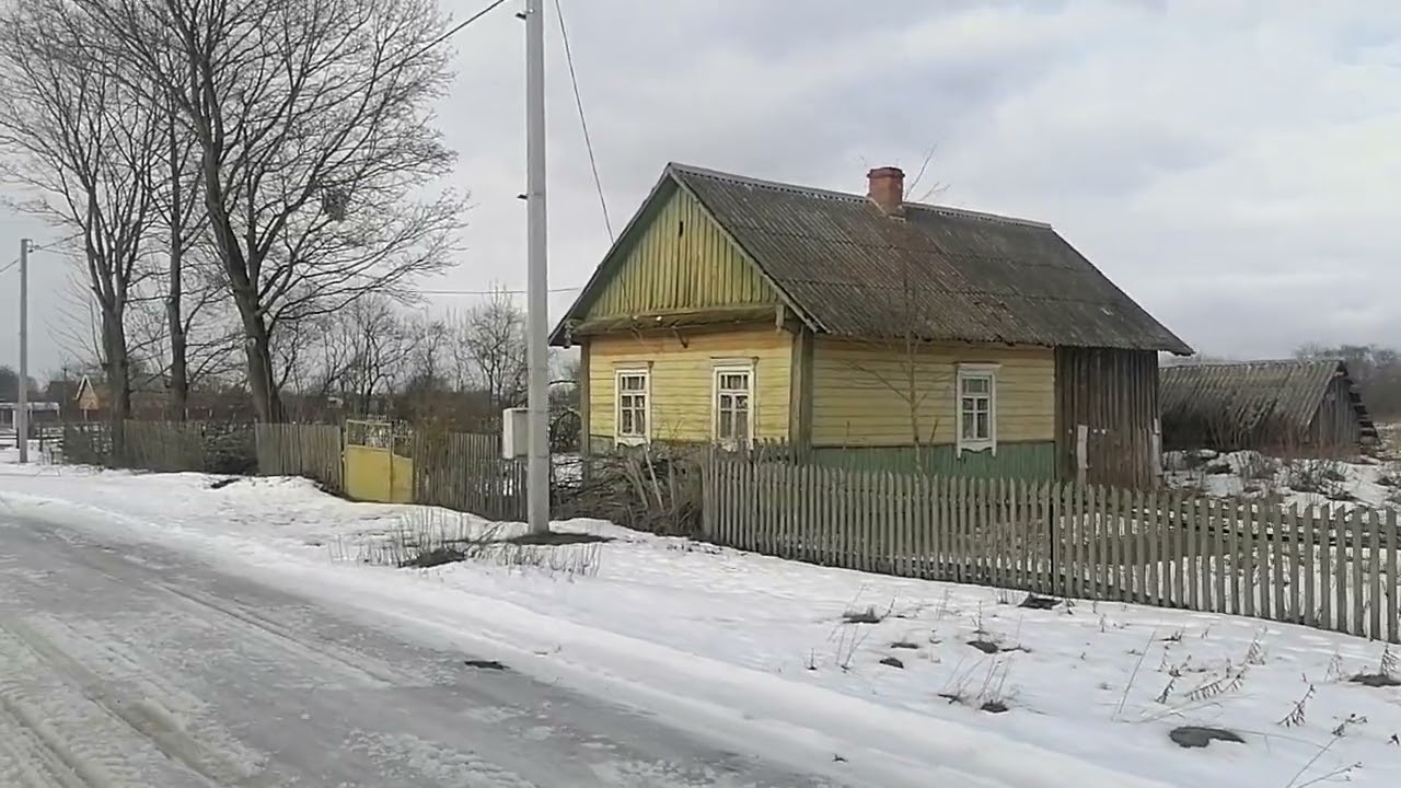 ОБЗОР ДОМА /ДЕРЕВНЯ ПОДЛОШИЦА. Скважина, большой участок, электричество, рядом лес✍️👈🗽