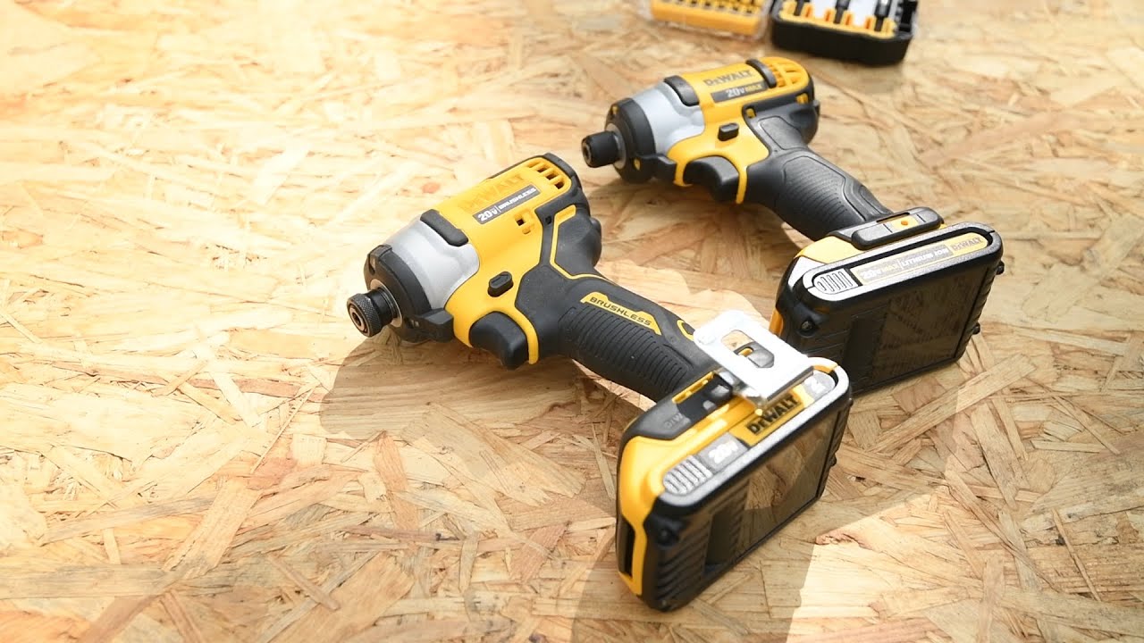 Dewalt DCF885 против DCF809 (щеточный или бесщеточный)