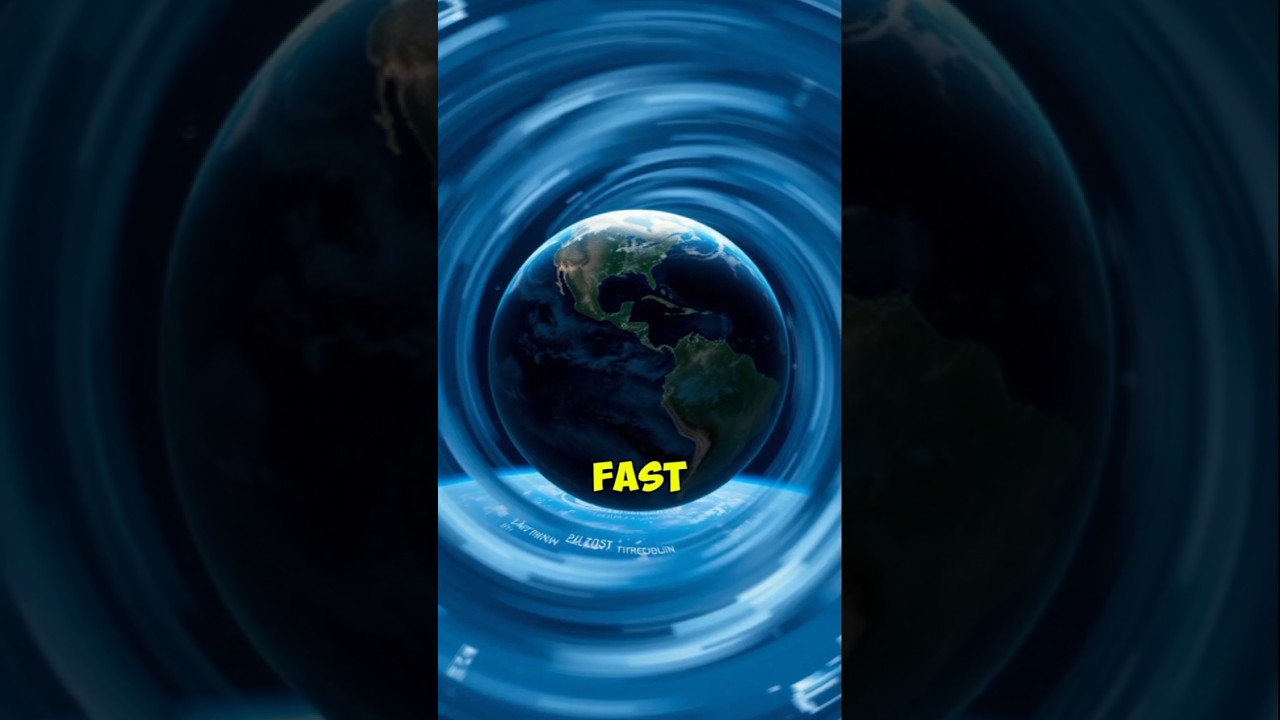 How Fast Does the Earth Spin #facts  #shorts