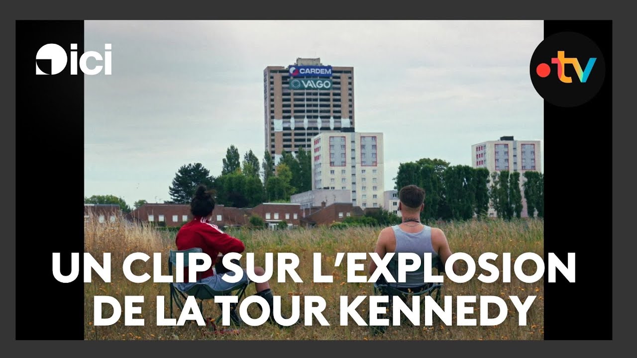 Le rappeur James Loup réalise son clip pendant l'explosion de la Tour Kennedy