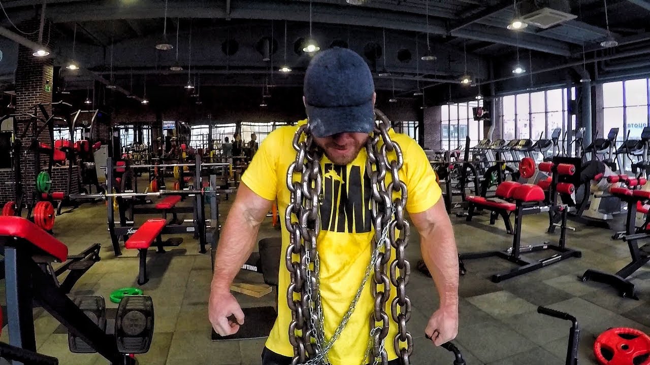 ЖИМ ЛЕЖА путь к 200 кг. Жим узким хватом с цепями. BENCH WITH CHAINS