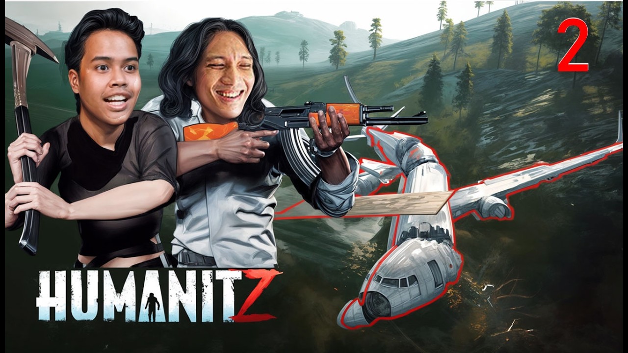🔴UKILLER DAN EYM 🧟‍♂️ MENCARI TEMPAT TINGGAL! - HumanitZ ( Malaysia ) Day 2