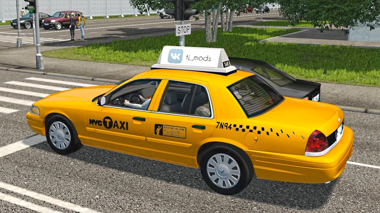 Taxi Simulator | City Car Driving | Ford Crown Victoria New York Taxi