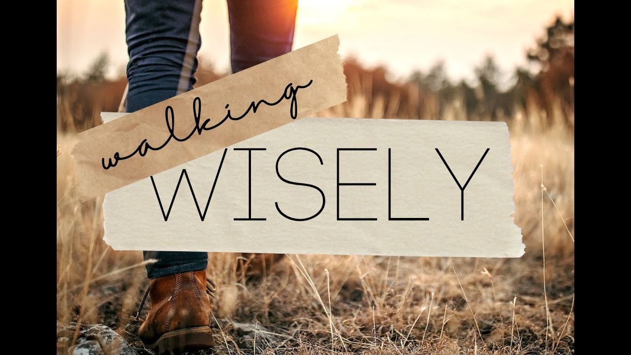 Walking Wisely - Sermon from Driftwood Christian Church 11/20/22