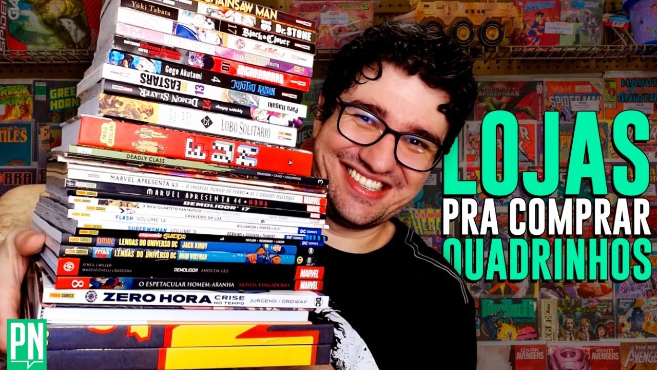 Lojas pra comprar HQs e mangás além da Amazon! E nossas aquisições de Comic Shops | PN Extra 233