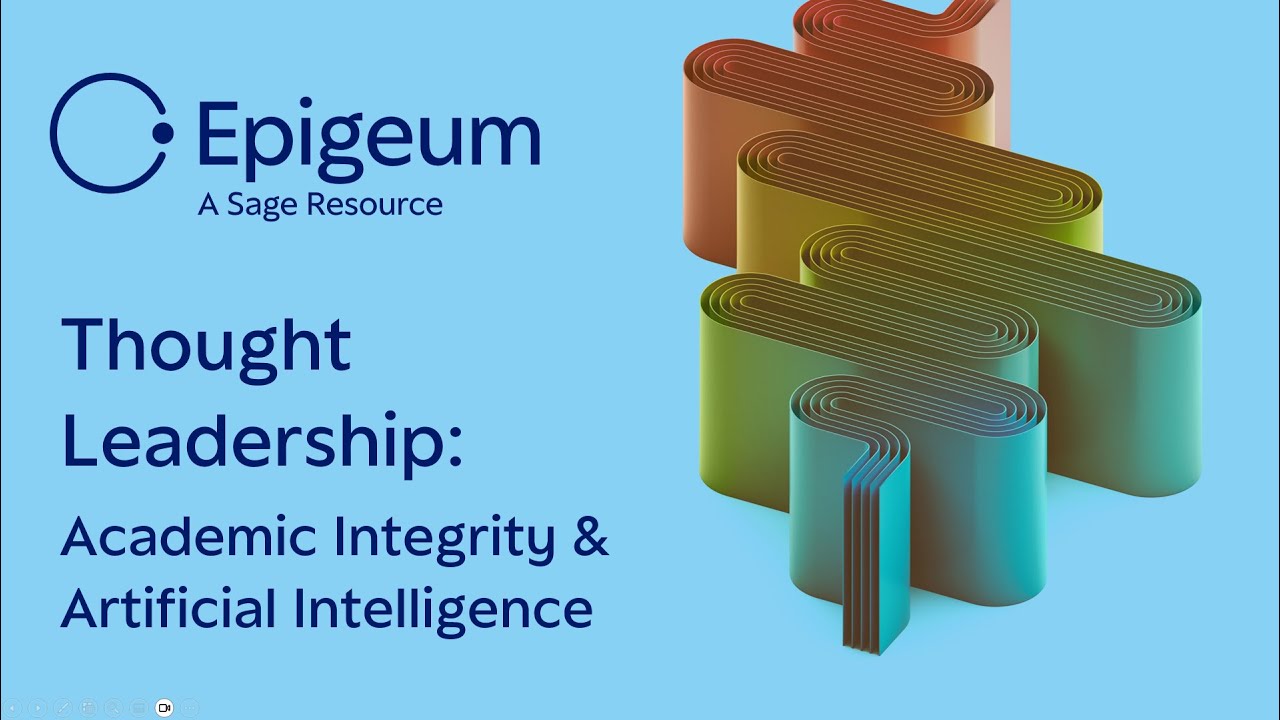 Thought Leadership: Academic Integrity and Artificial Intelligence - UK