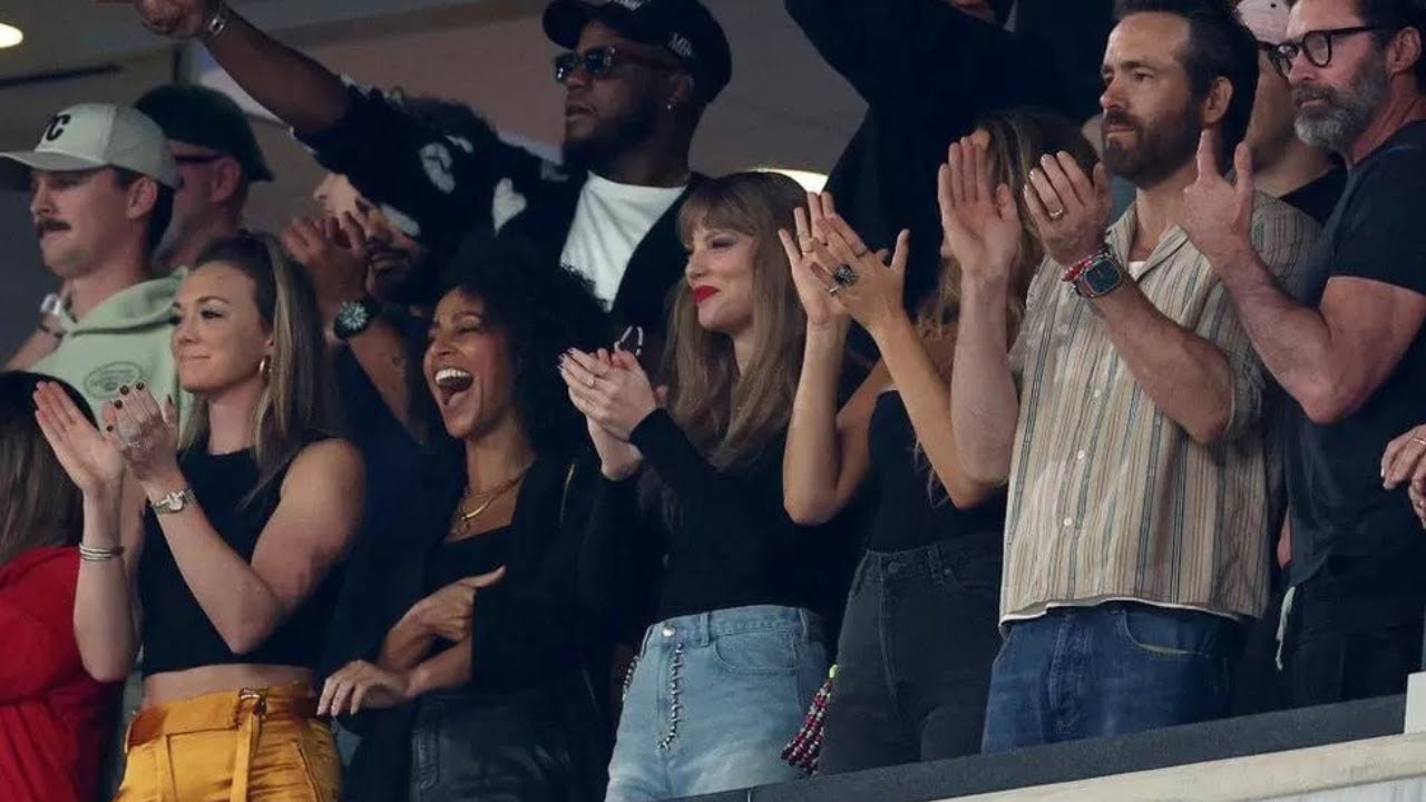 Taylor Swift attends Travis Kelce's NFL game with Ryan Reynolds, World11Now