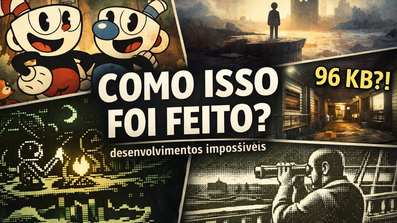 Como Esses Jogos Foram Feitos? (Você Não Vai Acreditar)