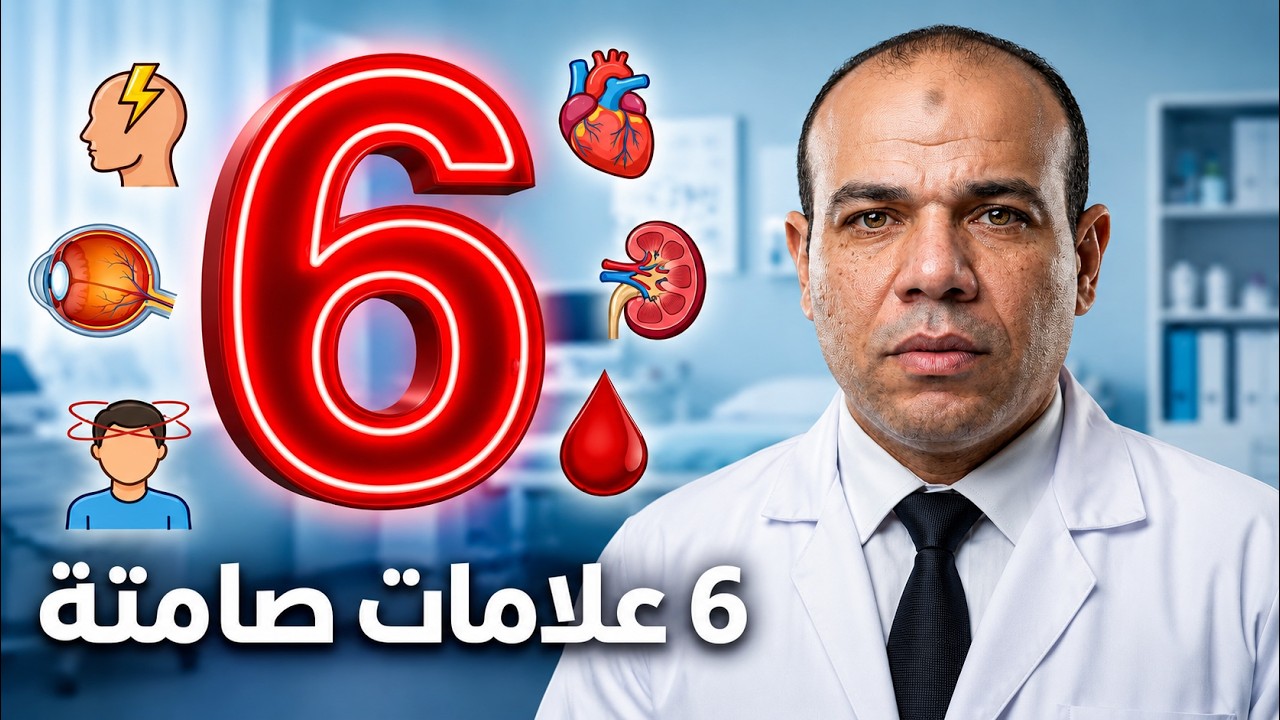 6 علامات صامتة تكشف إصابتك بارتفاع ضغط الدم | أعراض الضغط المرتفع التي يتجاهلها الجميع!
