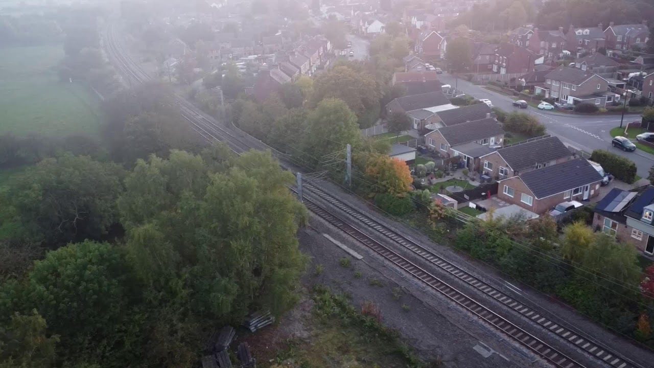 UK Drones LIVE from BAWTRY, The East Coast Main Line!