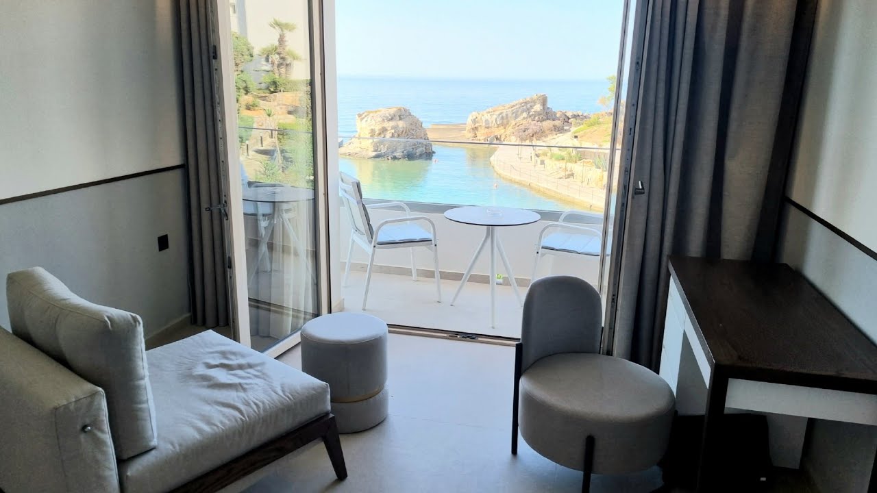 Zimmer mit Aussicht im Iberostar Selection Creta Marine für Familien auf Kreta..Toll der Meerblick
