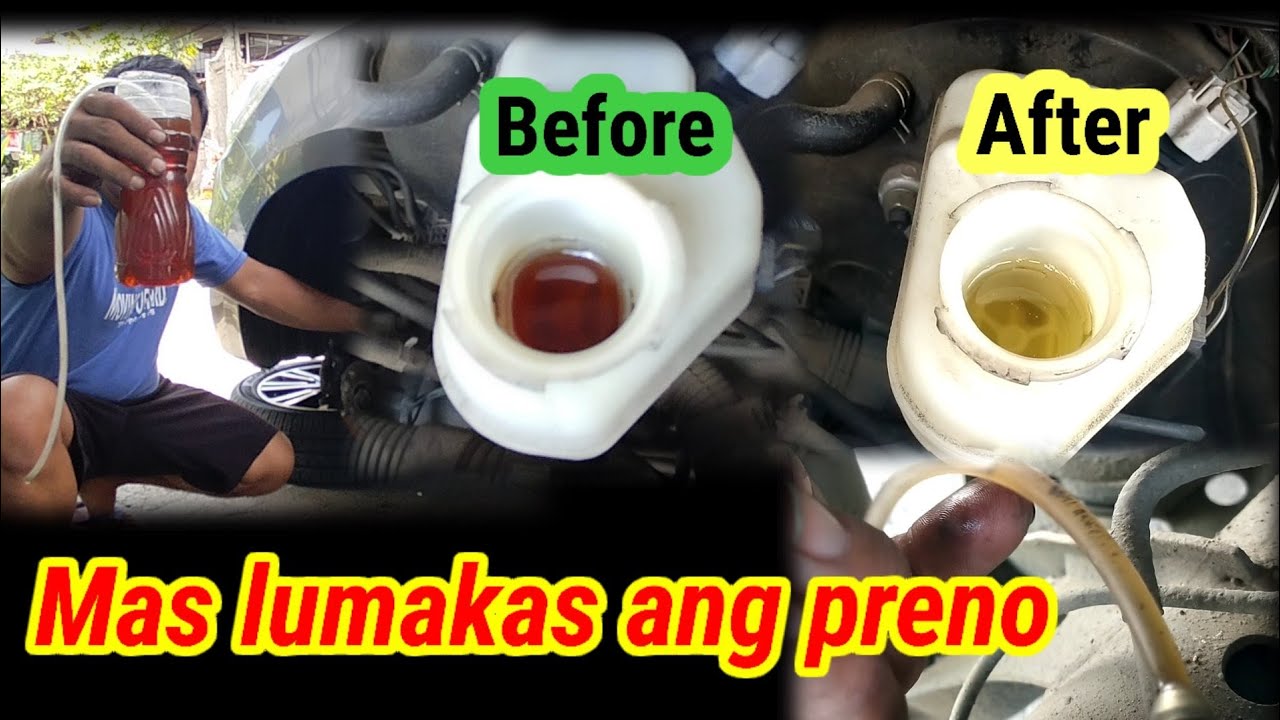 Brake Fluid Flushing and Brake Fluid Bleed of Mitsubishi Mirage Using DOT 4 Brake Fluid