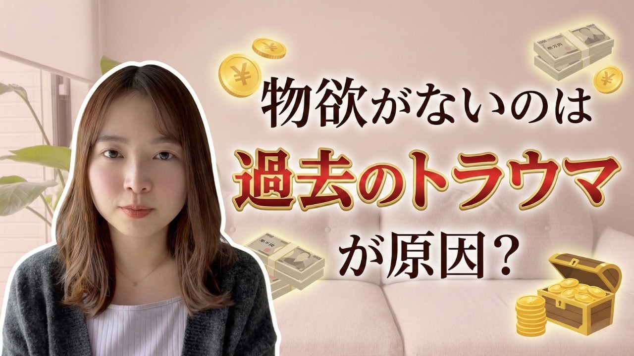 【物欲がない人、考えてみて】物欲がないのは過去のトラウマが原因？
