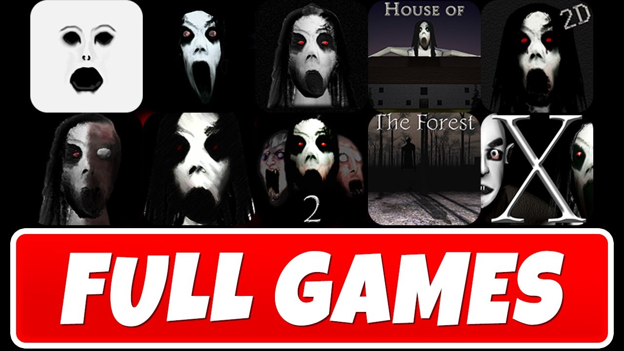 All 10 Slendrina Games in Order - Gameplay Walkthrough - Full Games & Endings (iOS, Android)