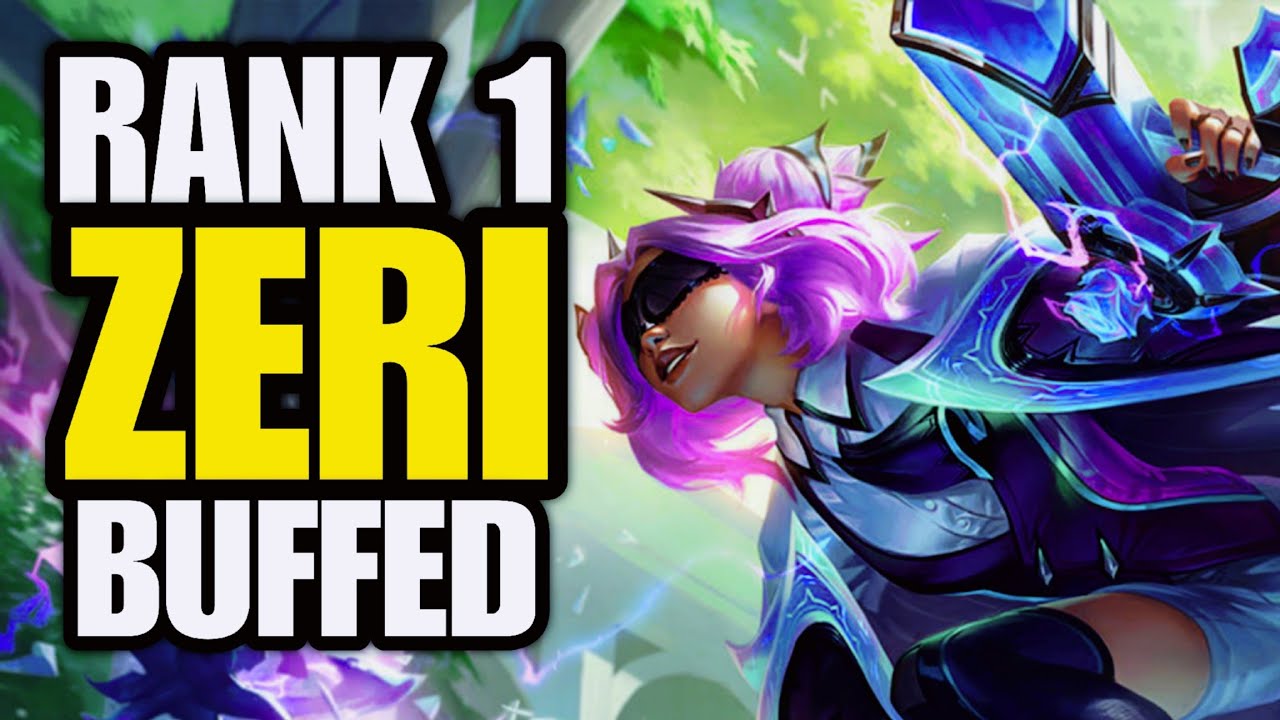 WILD RIFT ZERI DRAGON LANE GAMEPLAY GUIDE FOR SEASON 19 | RANK 1 ZERI