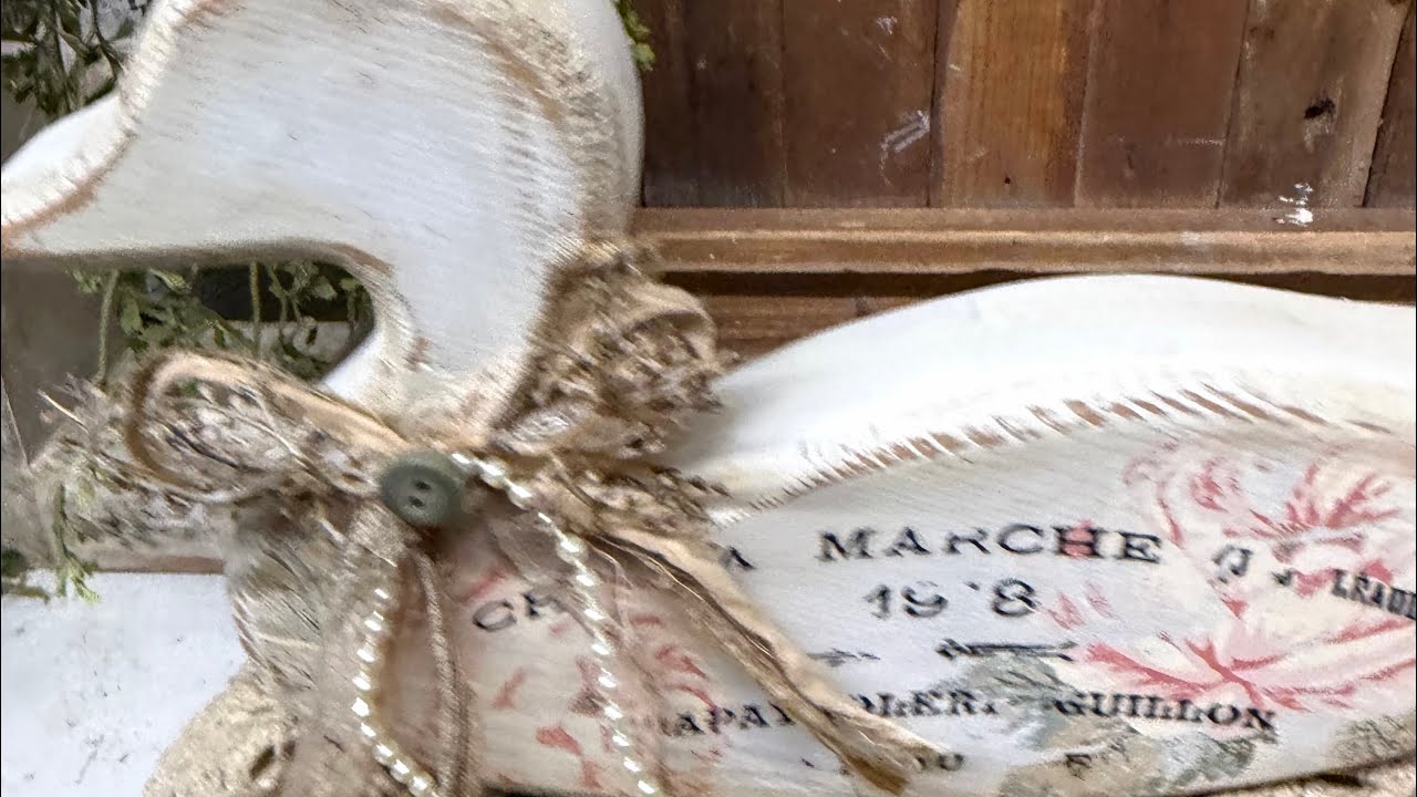 Fb live : trash to treasure cottage duck out of thrifted wood 