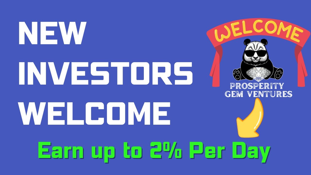 Prosperity Gem Ventures - Earn up to 730% Per Year 💰