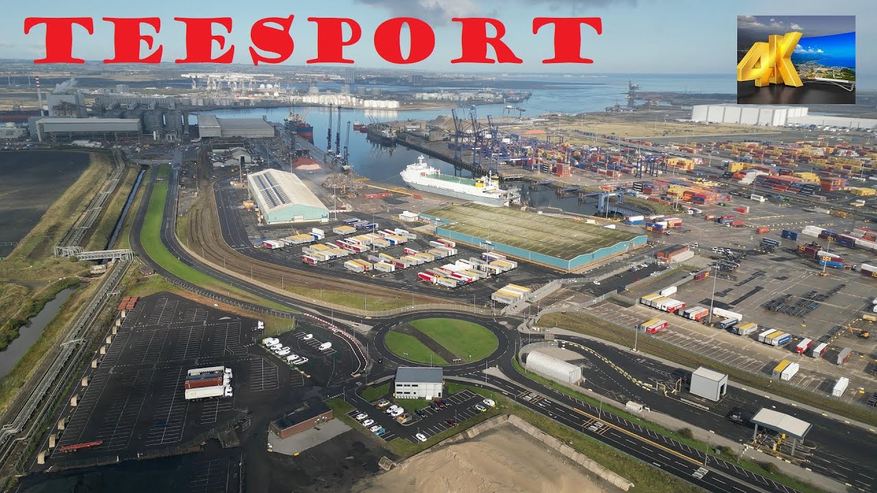 British steel & Teesport, Middlesbrough.