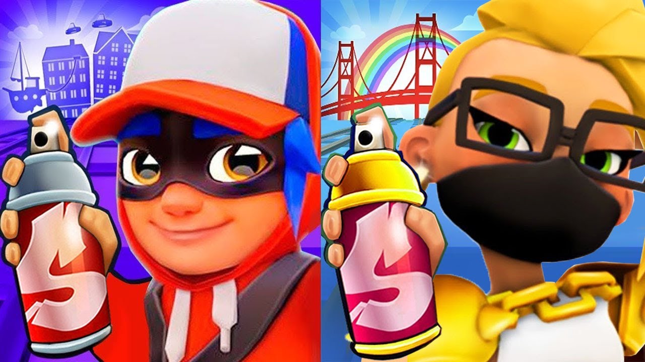 Subway Surfers San Francisco 2022 Super Runner Tricky vs Copenhagen 2022 Super Runner Jake Gameplay