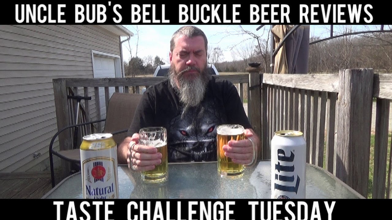 Taste Challenge Tuesday Miller Lite vs Natural Light 4.2% Each