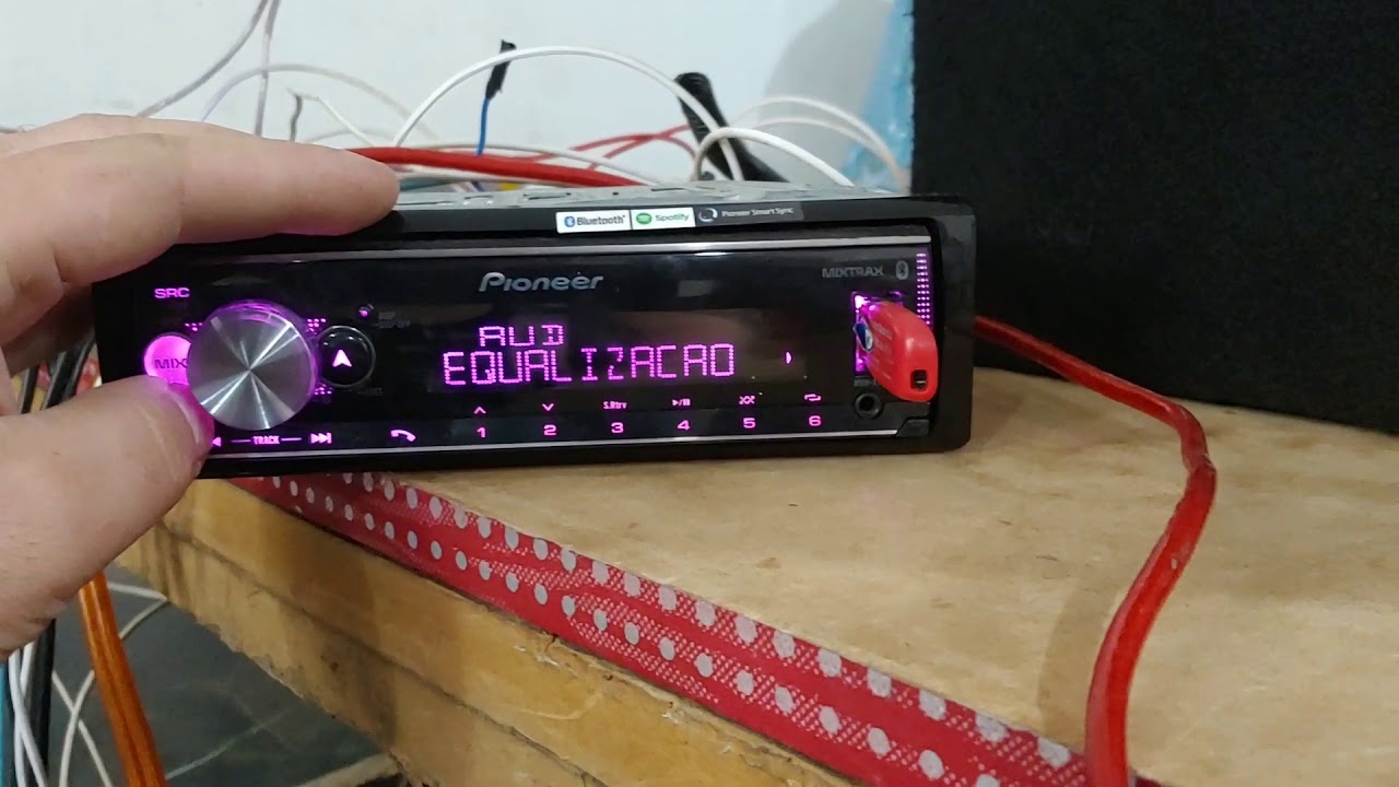 como regular Radio Pioneer mixtrax corte hpf para todos estilos de musica