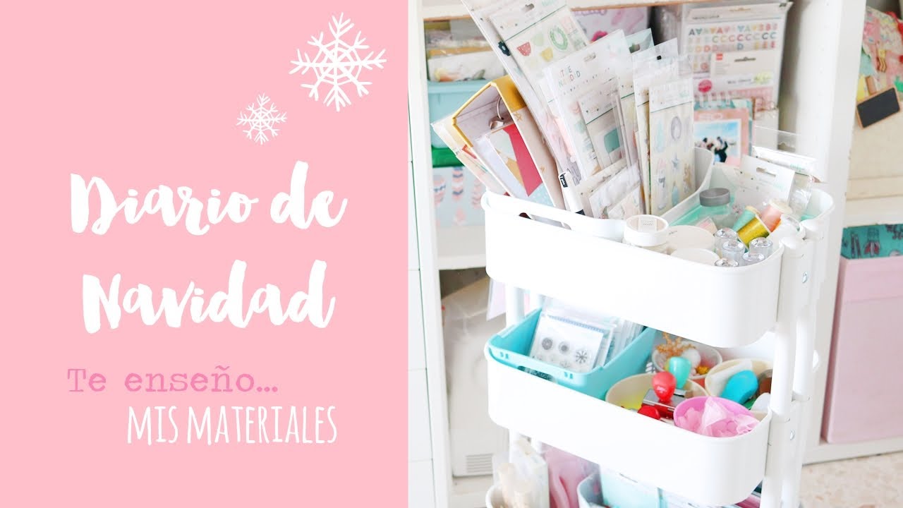 Diario de Navidad: mis materiales
