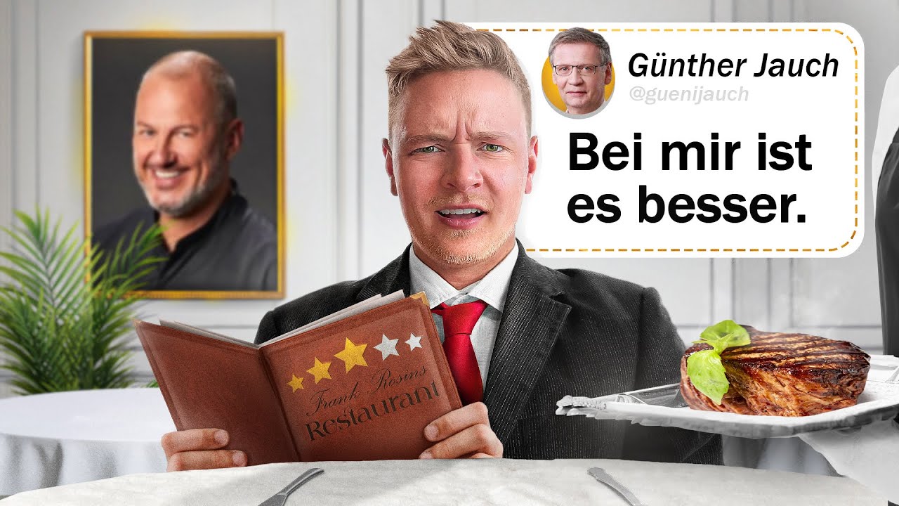 Wir testen PROMINENTE Restaurants