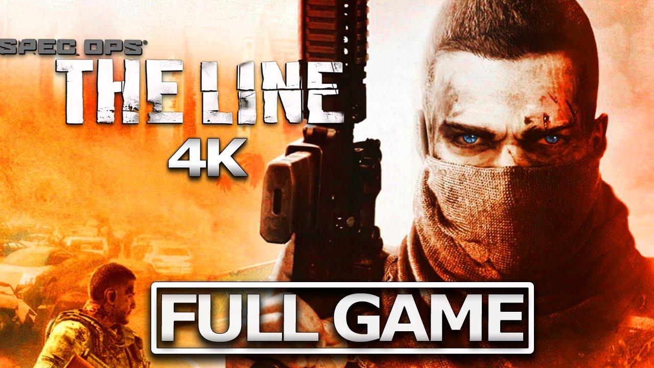 SPEC OPS: THE LINE Full Gameplay Walkthrough / No Commentary【FULL GAME】4K 60FPS Ultra HD