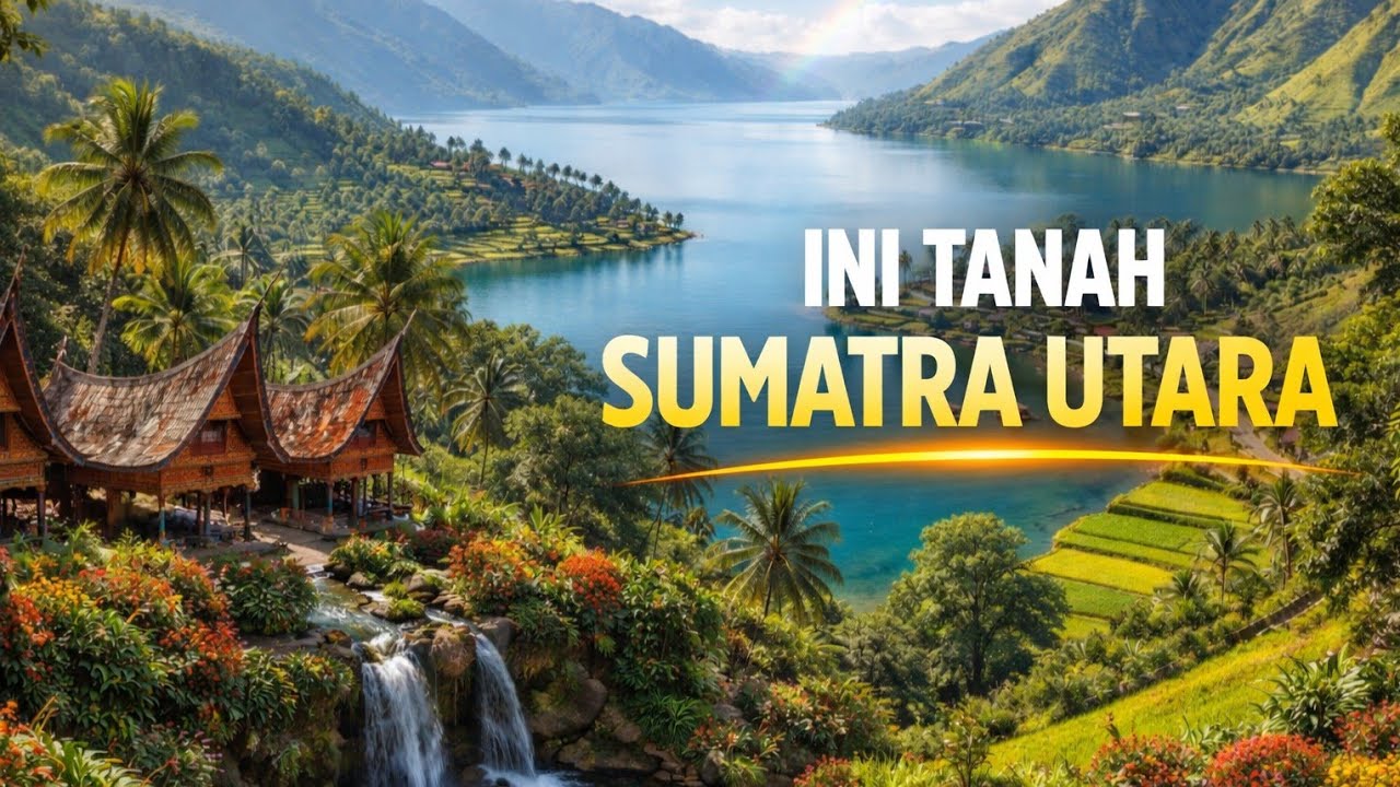 🎵 Ini Tanah Sumatra Utara – Lagu Nusantara (Official Lyric Video) || @realie_music 